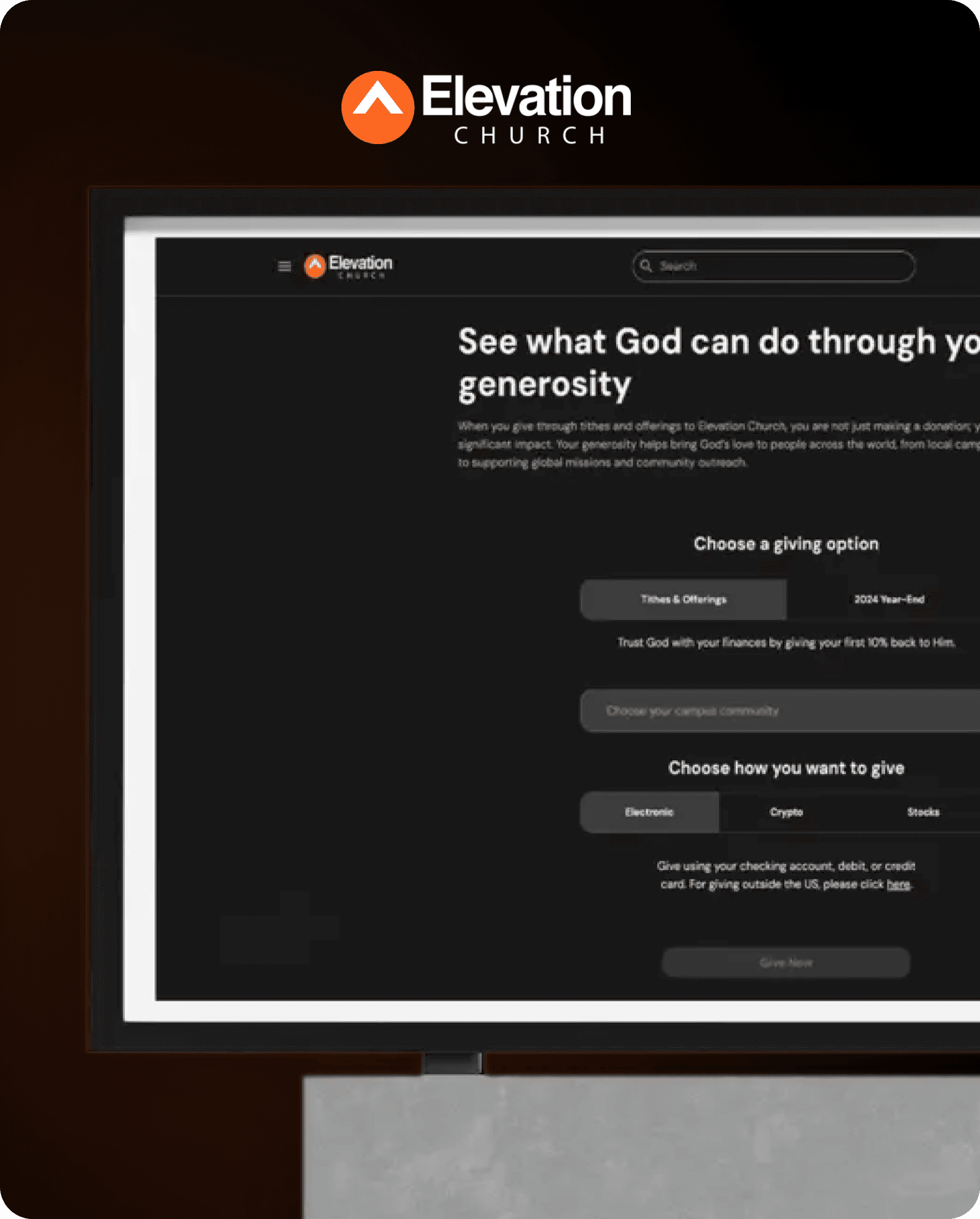 Elevation Churchcard image